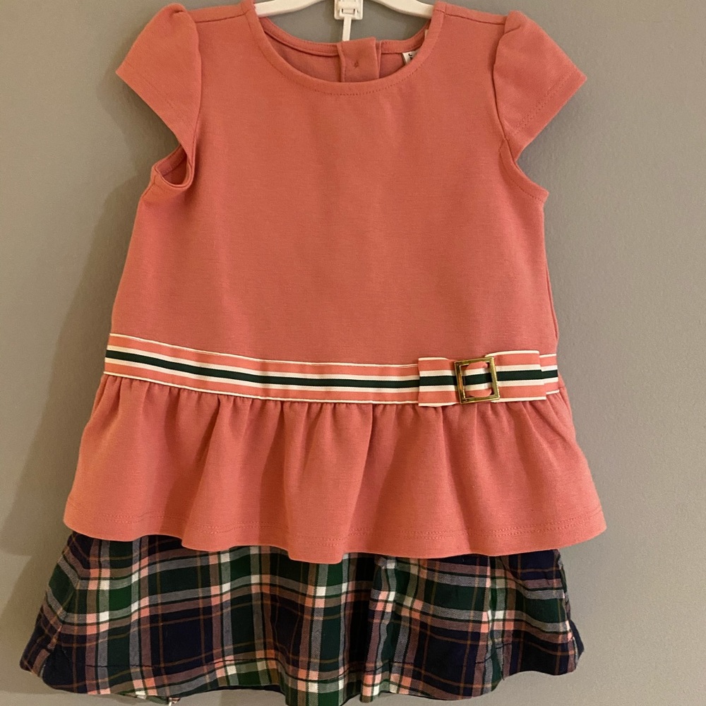 Janie and Jack skirt and shirt outfit. Size 2T